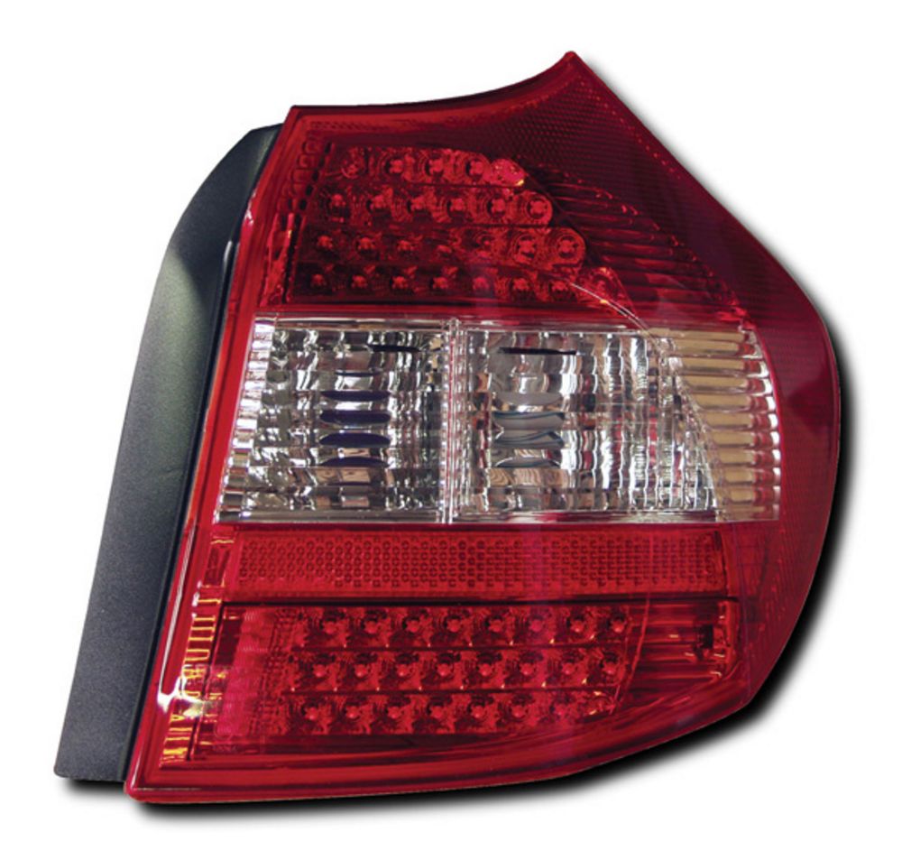 RED CLEAR M3 STYLE LED REAR BACK TAIL LIGHTS BMW 1 SERIES E87 5DOOR