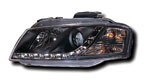 AUDI A3 03-08 DRL- look Devil Eye (Audi R8-style) Headlight