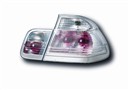 BMW 3-series (E46) Saloon (98-01) Tail Lights - Clear