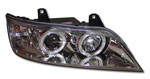Chrome Angel Eyes Headlights