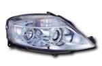 CITROEN C3 (02-) Projector Head Lights - Chrome Angel Eyes (RHD Only)