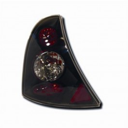 RENAULT CLIO 2 (98-05) CAMPUS (05-08) TAIL LIGHTS - BLACK LEXUS-STYLE