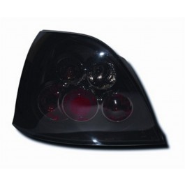 ROVER 200 (95-00) 25 (01-05) MG ZR (01-05) BLACK LEXUS-STYLE TAIL LIGHTS 