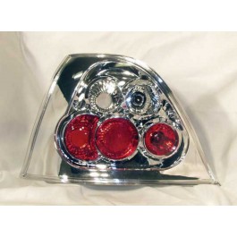 ROVER 200 (95-00) 25 (01-05) MG ZR (01-05) CHROME LEXUS-STYLE TAIL LIGHTS 