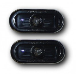 VW GOLF 4 BORA PASSAT (97-) POLO 4 (99-01) POLO 5 SIDE REPEATERS - CRYSTAL BLACK
