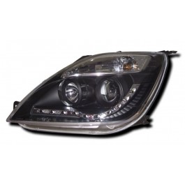 FORD FIESTA 6 (02-07) BLACK DRL HEADLIGHTS