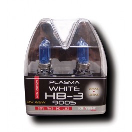 HB3 9005 POWER WHITE XENON BULBS - 12V 55W
