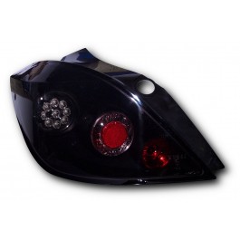 VAUXHALL ASTRA MK5 5_DOOR LED BLACK LEXUS REAR TAIL LIGHTS (PAIR)