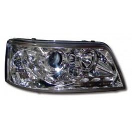 VW T5 CARAVELLE T5 TRANSPORTER (-09) HEADLIGHTS - CHROME DRL