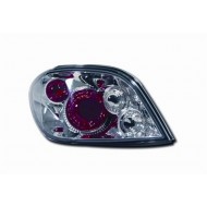 PEUGEOT 307 (01-08) TAIL LIGHTS - CHROME LEXUS-STYLE (RHD ONLY)