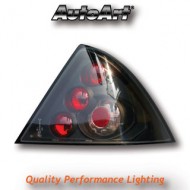 FORD MONDEO (00-07) TAIL LIGHTS - BLACK LEXUS-STYLE (GENERATION 3)