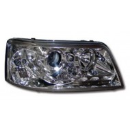 VW T5 CARAVELLE T5 TRANSPORTER (-09) HEADLIGHTS - CHROME DRL